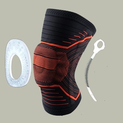 Knee Patella Protector Brace Silicone Spring Knee Pad Knee Patella Protector Brace Silicone Spring Knee Pad